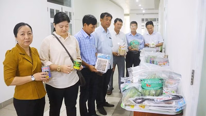 11 sản phẩm ở thị xã Long Mỹ được công nhận đạt chuẩn OCOP cấp tỉnh.