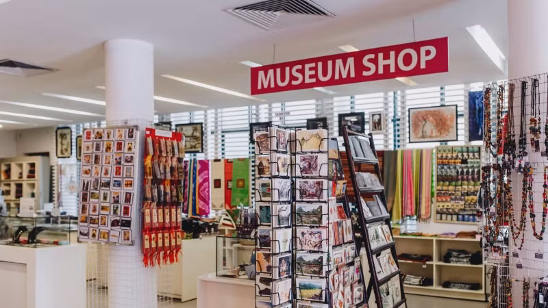 Museum Shop. Museum Shop.