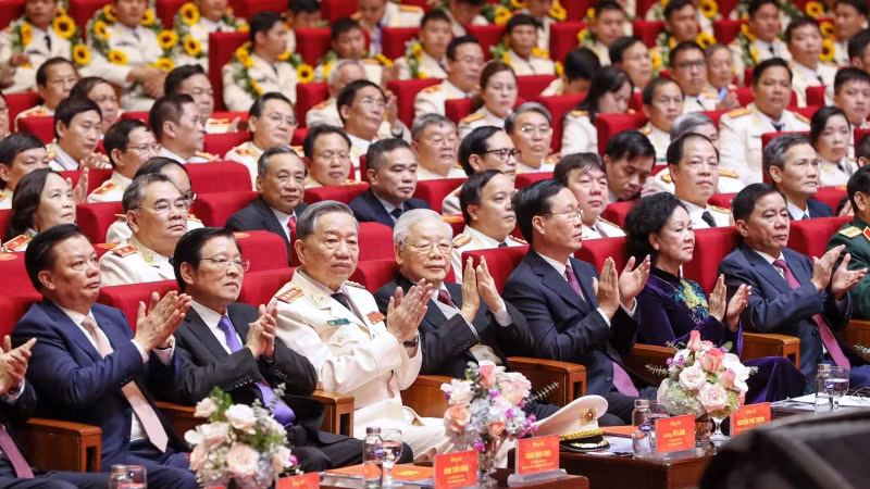 Các đại biểu dự Lễ kỷ niệm.