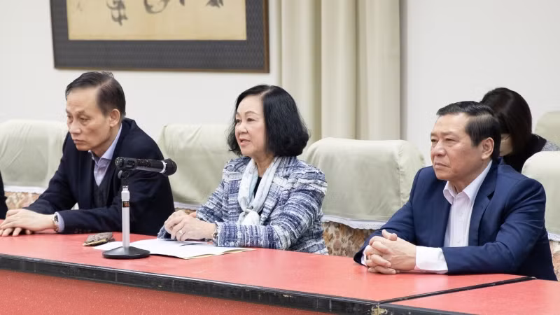 Thường trực Ban Bí thư Trương Thị Mai làm việc tại tỉnh Wakayama. (Ảnh: Xuân Giao/TTXVN) Thường trực Ban Bí thư Trương Thị Mai làm việc tại tỉnh Wakayama. (Ảnh: Xuân Giao/TTXVN)