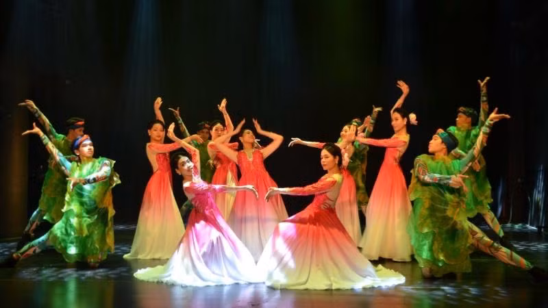 Một tiết mục múa trong Liên hoan nghệ thuật múa Thành phố Hồ Chí Minh mở rộng lần thứ VI-2020.