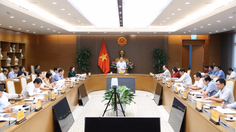Quang cảnh cuộc họp. (Ảnh: Quang Thương/VGP)