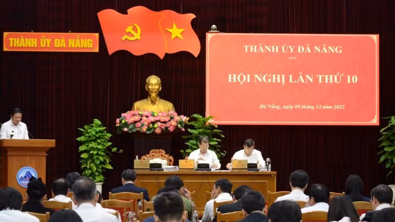 Hội nghị Thành ủy Đà Nẵng lần thứ 10.