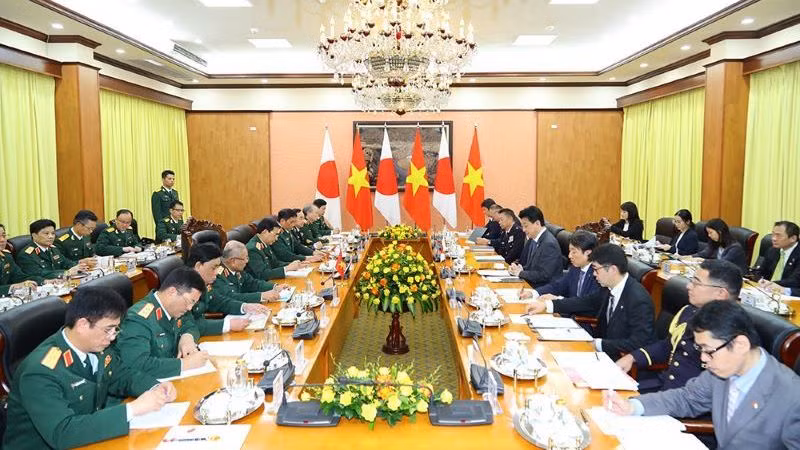 Quang cảnh Hội đàm. Quang cảnh Hội đàm.