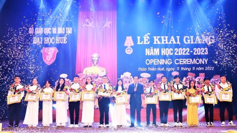 Đại học Huế tổ chức Lễ Khai giảng năm học 2022-2023.