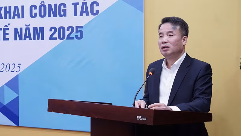 Tổng Giám đốc Nguyễn Thế Mạnh phát biểu tại hội nghị. (Ảnh VSS) Tổng Giám đốc Nguyễn Thế Mạnh phát biểu tại hội nghị. (Ảnh VSS)