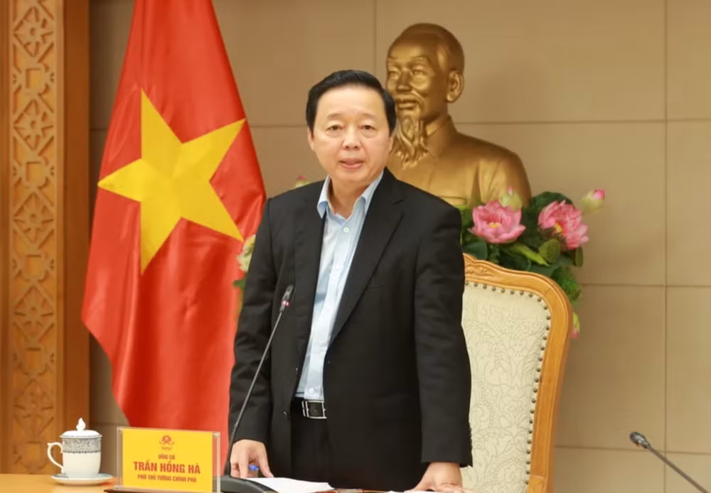 Phó Thủ tướng Trần Hồng Hà. (Ảnh: TTXVN)