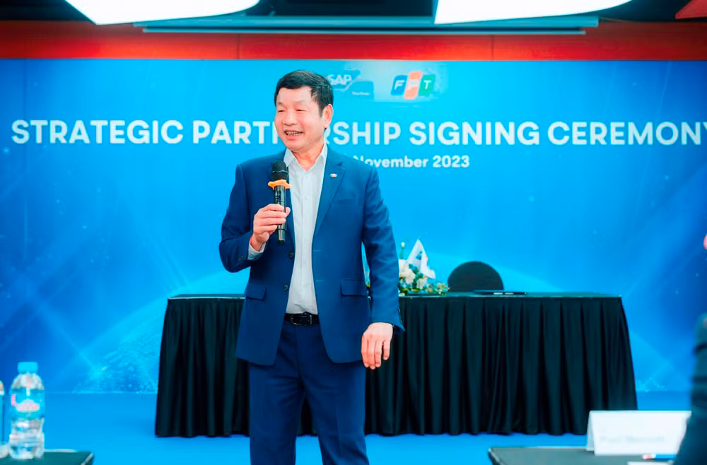Ông Trương Gia Bình, Chủ tịch HĐQT FPT. Ông Trương Gia Bình, Chủ tịch HĐQT FPT.