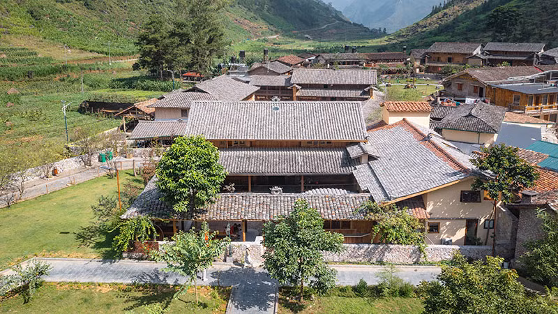 Pả Vi Homestay (Hà Giang), một trong những công trình đoạt giải hạng mục thiết kế nhà ở Top 10 Awards 2023. (Ảnh: Ban tổ chức)