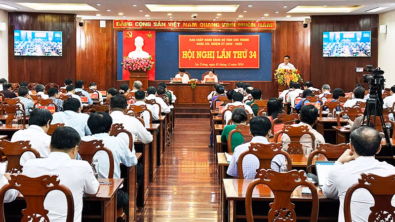 Hội nghị đã tán thành các nội dung và chỉ tiêu Nghị quyết năm 2025
