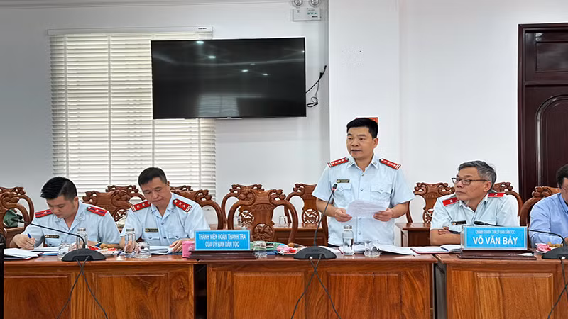 Thanh tra Ủy ban Dân tộc công bố Quyết định thanh tra việc thực hiện Chương trình Mục tiêu quốc gia tại Sóc Trăng.