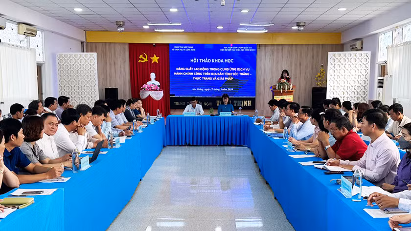 Quang cảnh Hội thảo khoa học. Quang cảnh Hội thảo khoa học.