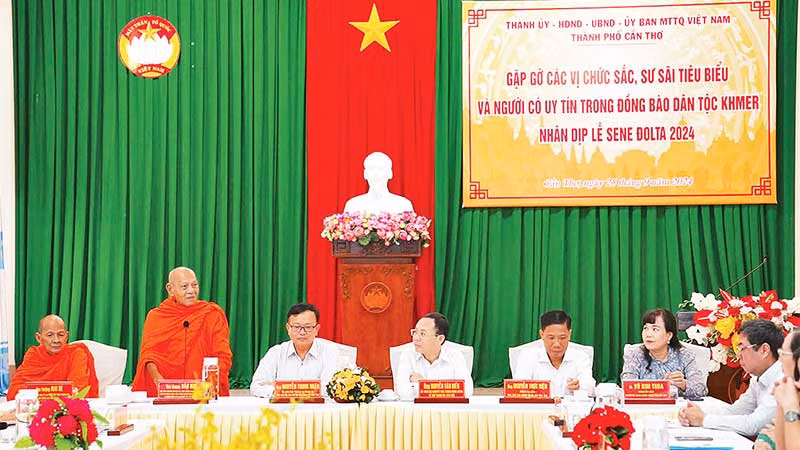 Quang cảnh buổi gặp mặt.