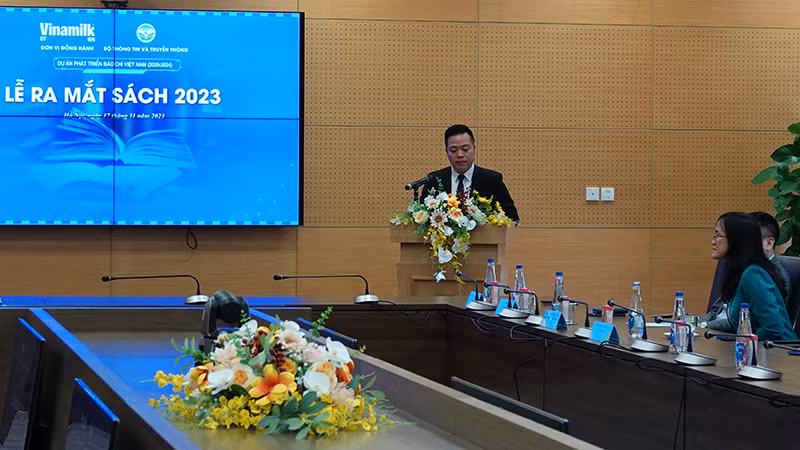 TS Đinh Đức Thiện, Hiệu trưởng Trường Đào tạo, bồi dưỡng cán bộ quản lý Thông tin và Truyền thông.