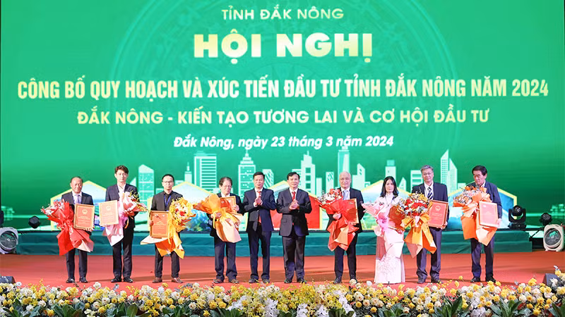 Tập đoàn TH trở thành nhà đầu tư lớn nhất vào tỉnh Đắk Nông.