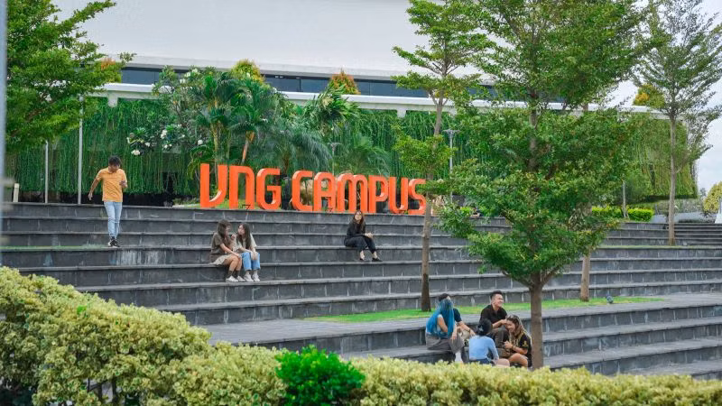 Trụ sở VNG Campus tại Quận 7, thành phố Hồ Chí Minh. Ảnh: VNG Trụ sở VNG Campus tại Quận 7, thành phố Hồ Chí Minh. Ảnh: VNG