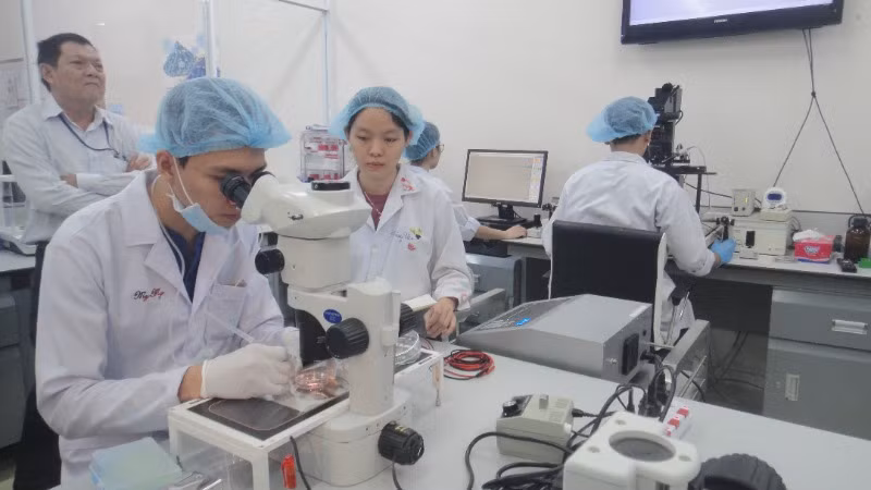Hoạt động nghiên cứu khoa học tại Đại học Quốc gia Thành phố Hồ Chí Minh.