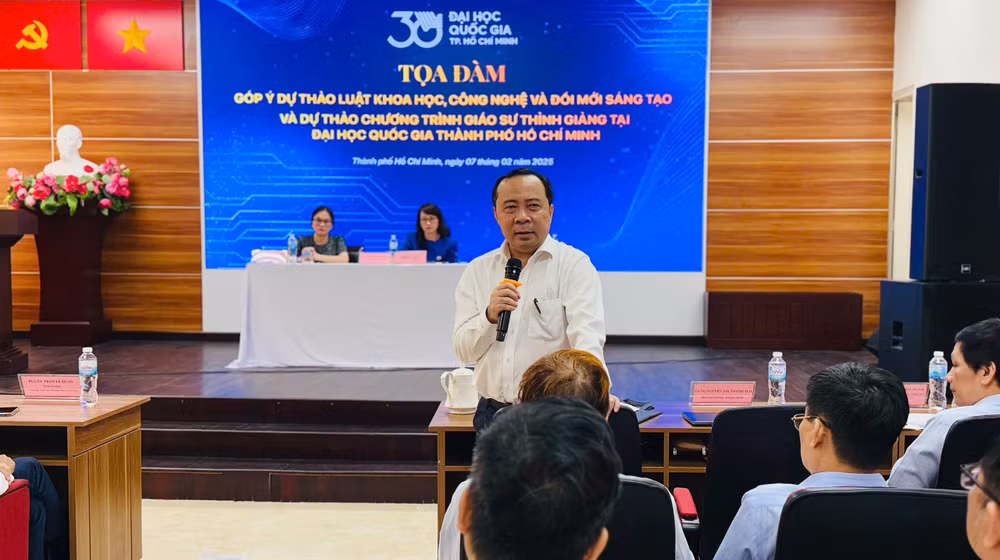 Đại học Quốc gia Thành phố Hồ Chí Minh đặt mục tiêu thu hút 100 giáo sư thỉnh giảng trong 5 năm tới ảnh 3 Đại học Quốc gia Thành phố Hồ Chí Minh đặt mục tiêu thu hút 100 giáo sư thỉnh giảng trong 5 năm tới ảnh 3