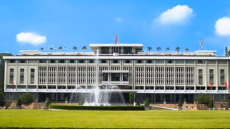 Hội trường Thống nhất Thành phố Hồ Chí Minh.