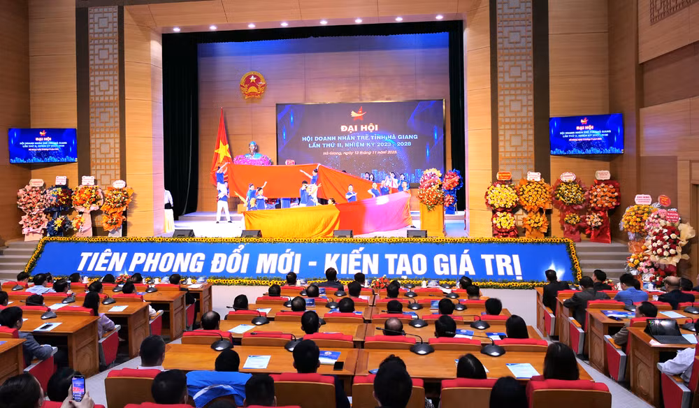 Đại hội Hội Doanh nhân trẻ Hà Giang lần thứ 2.