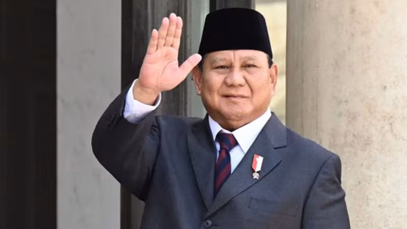 Tổng thống Indonesia Prabowo Subianto. (Ảnh: TTXVN)