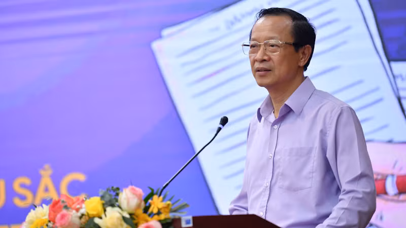 Thứ trưởng Giáo dục và Đào tạo Phạm Ngọc Thưởng phát biểu ý kiến Thứ trưởng Giáo dục và Đào tạo Phạm Ngọc Thưởng phát biểu ý kiến