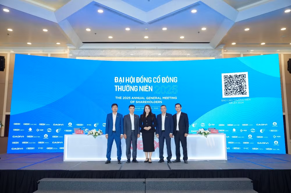 Hội đồng quản trị GELEX nhiệm kỳ 2021-2026.