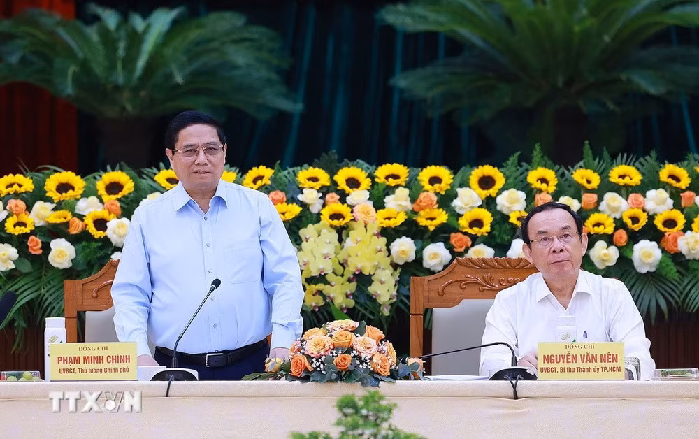 Thủ tướng Phạm Minh Chính chủ trì Hội nghị thông qua dự thảo báo cáo của Đoàn Kiểm tra 1908 đối với Thành ủy Thành phố Hồ Chí Minh, Ban Thường vụ Tỉnh ủy Bình Dương và Bà Rịa-Vũng Tàu. Thủ tướng Phạm Minh Chính chủ trì Hội nghị thông qua dự thảo báo cáo của Đoàn Kiểm tra 1908 đối với Thành ủy Thành phố Hồ Chí Minh, Ban Thường vụ Tỉnh ủy Bình Dương và Bà Rịa-Vũng Tàu.