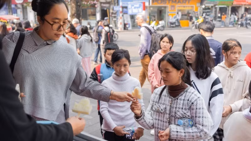 Các em luôn được quan tâm, yêu thương từ những điều nhỏ nhất.
