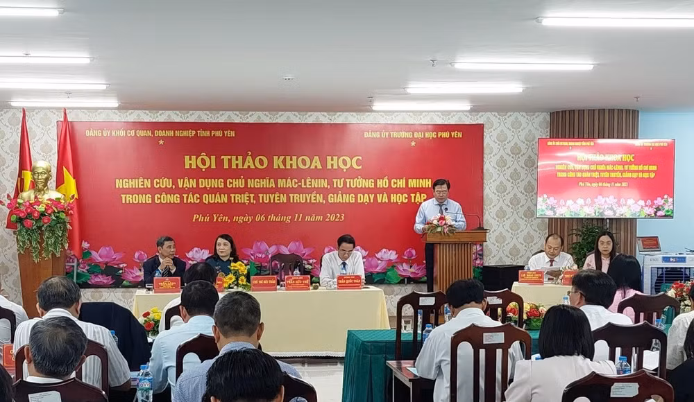 Quang cảnh hội thảo.