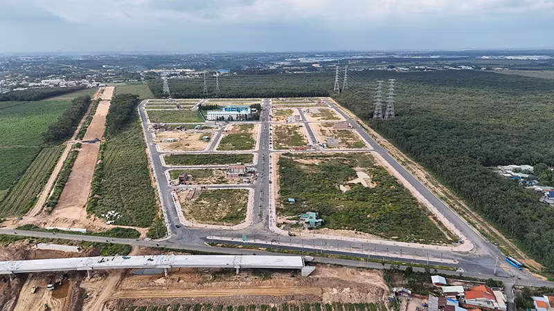 Khu tái định cư Long Đức (huyện Long Thành) phục vụ dự án cao tốc Biên Hòa-Vũng Tàu đã hoàn thiện hạ tầng.