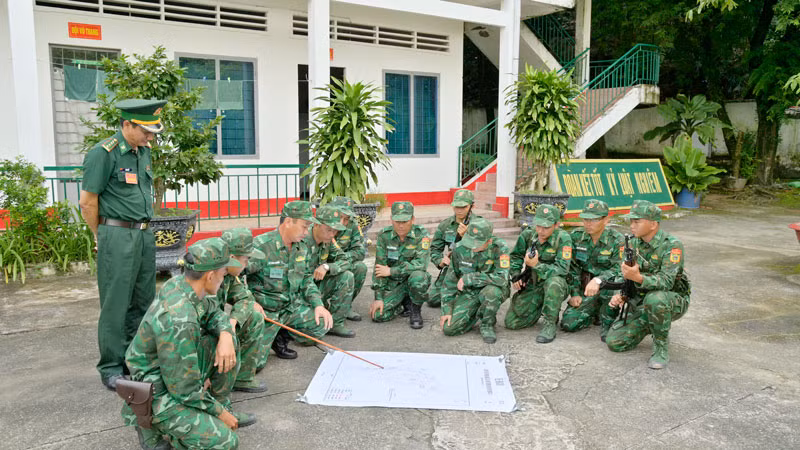 Bộ đội Biên phòng Kiên Giang tham gia phá chuyên án. Bộ đội Biên phòng Kiên Giang tham gia phá chuyên án.