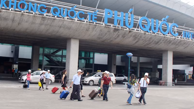 Sân bay quốc tế Phú Quốc.