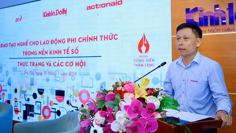 PGS,TS Nguyễn Thành Lợi - Tổng Biên tập Báo Kinh tế và Đô thị, phát biểu khai mạc tọa đàm. (Ảnh: DUY KHÁNH) PGS,TS Nguyễn Thành Lợi - Tổng Biên tập Báo Kinh tế và Đô thị, phát biểu khai mạc tọa đàm. (Ảnh: DUY KHÁNH)