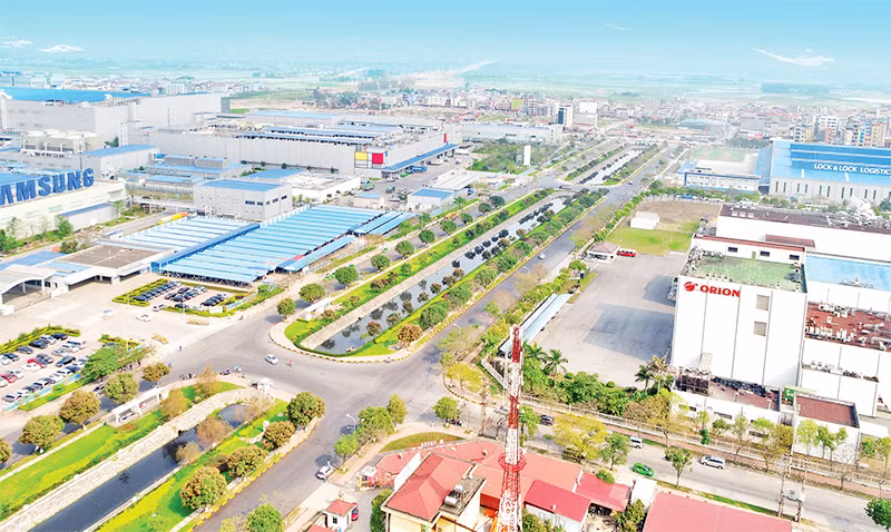 Viglacera - đơn vị thành viên của GELEX sở hữu quỹ đất khu công nghiệp trọng điểm miền bắc.