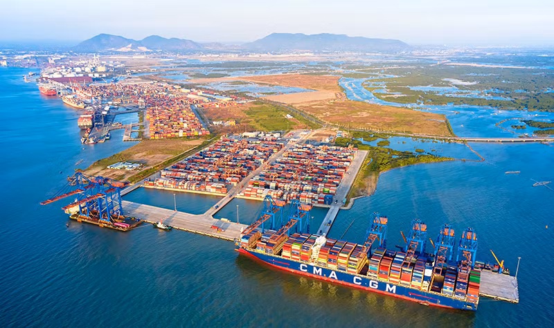 Cụm cảng Cái Mép-Thị Vải.
