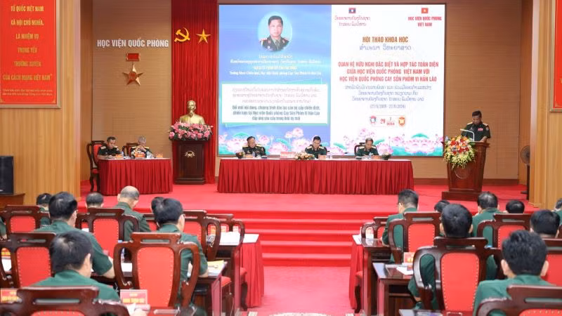 Quang cảnh buổi hội thảo.