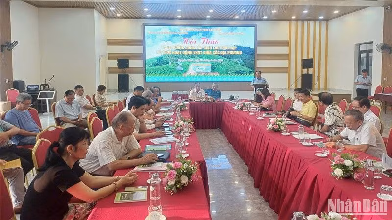 Quang cảnh cuộc hội thảo.