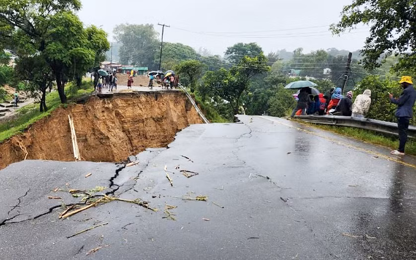 Bão Freddy phá hủy cơ sở hạ tầng của Malawi. (Ảnh UN News)