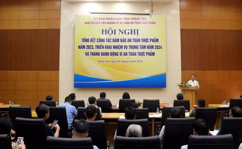 Hưng Yên triển khai Tháng Hành động vì an toàn thực phẩm năm 2024 với chủ đề “Tiếp tục đảm bảo an ninh, an toàn thực phẩm trong tình hình mới".