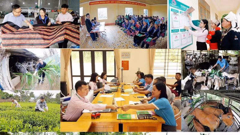 Tín dụng chính sách xã hội đã trở thành một “điểm sáng” trong hệ thống chính sách giảm nghèo.