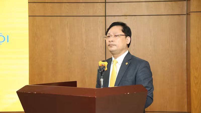 Ông Chu Quang Hào, Tổng Giám đốc Tổng công ty Bưu điện Việt Nam.