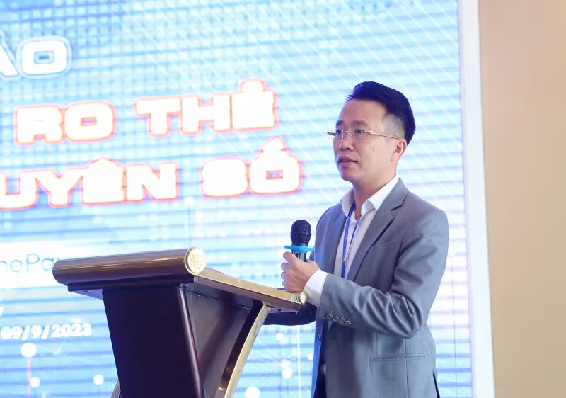 Ông Cao Việt Hùng, Phó Trưởng phòng, Cục An ninh mạng và Phòng chống tội phạm sử dụng công nghệ cao (A05), Bộ Công an. Ông Cao Việt Hùng, Phó Trưởng phòng, Cục An ninh mạng và Phòng chống tội phạm sử dụng công nghệ cao (A05), Bộ Công an.