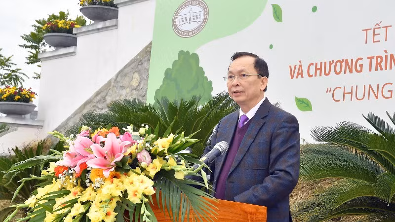Phó Thống đốc Thường trực Ngân hàng Nhà nước Đào Minh Tú phát biểu. Phó Thống đốc Thường trực Ngân hàng Nhà nước Đào Minh Tú phát biểu.