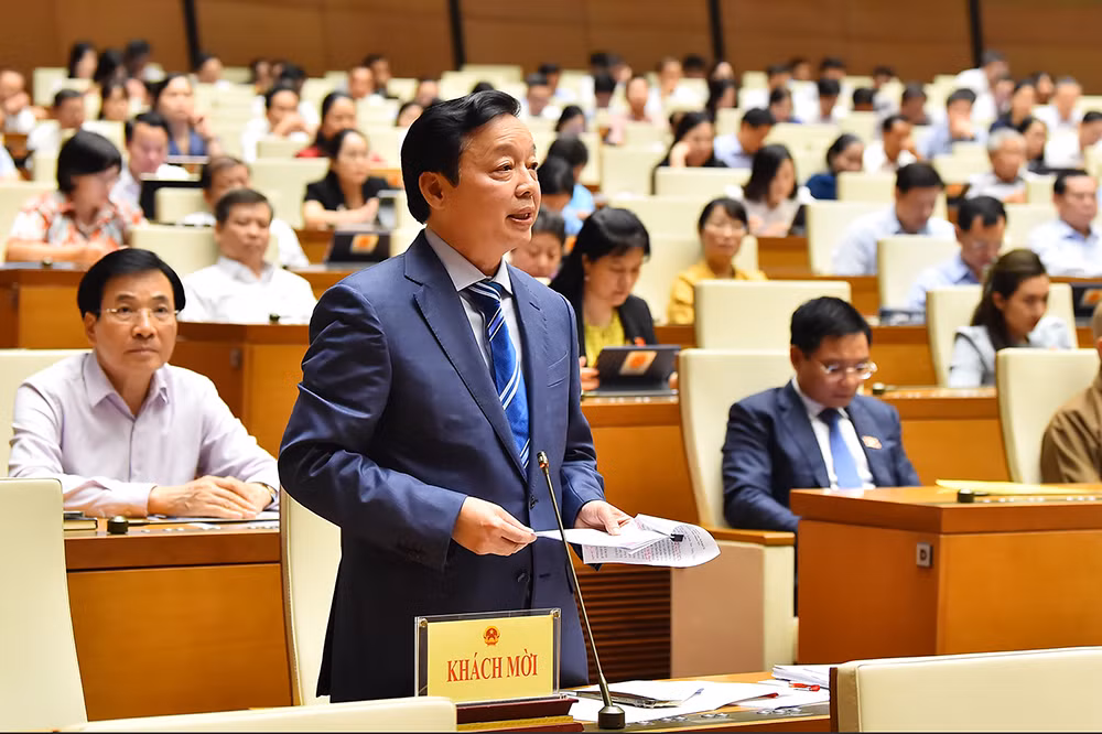 [Ảnh] Bộ trưởng Khoa học và Công nghệ, Bộ trưởng Giao thông vận tải đăng đàn trả lời chất vấn ảnh 10