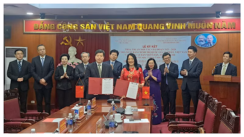 Quang cảnh Lễ ký kết.