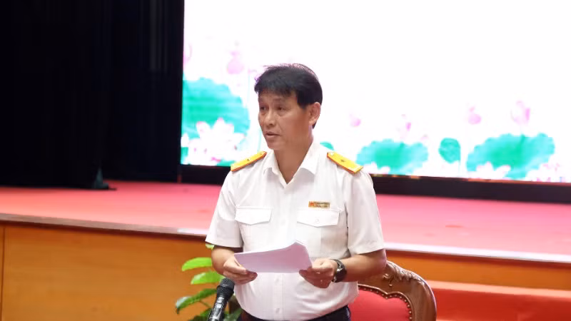 Ông Đặng Ngọc Minh, Phó Cục trưởng Cục Thuế phát biểu tại hội thảo. (Ảnh: BTC) Ông Đặng Ngọc Minh, Phó Cục trưởng Cục Thuế phát biểu tại hội thảo. (Ảnh: BTC)