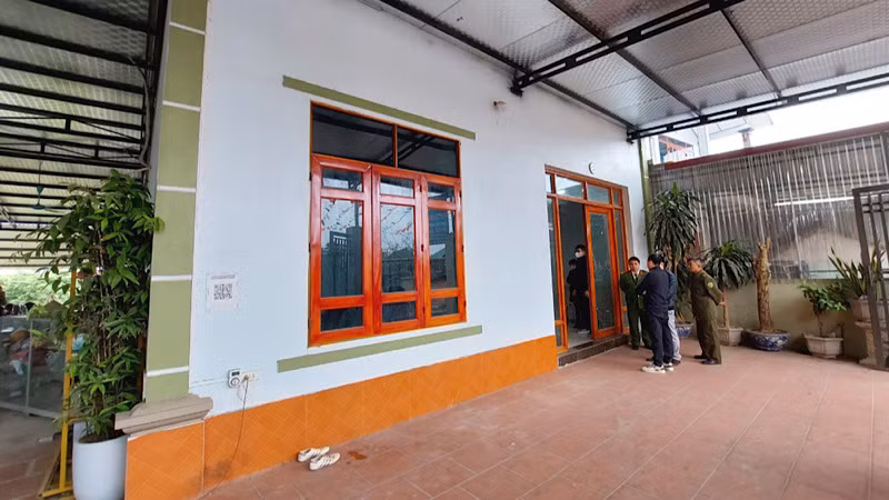 Ngôi nhà xảy ra vụ việc.
