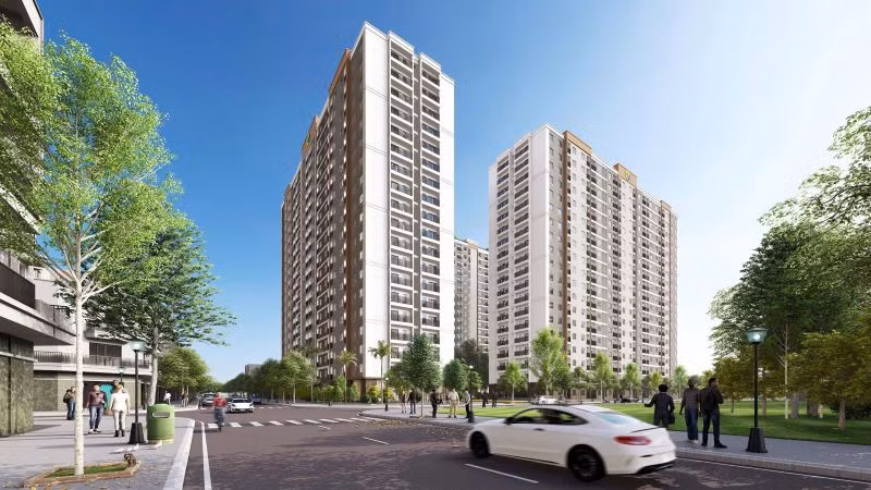 Phối cảnh dự án Ecohome Sông Thương.