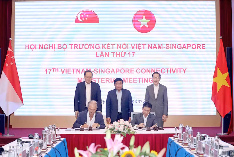 Hội nghị Bộ trưởng lần thứ 17 về Kết nối kinh tế Việt Nam-Singapore.